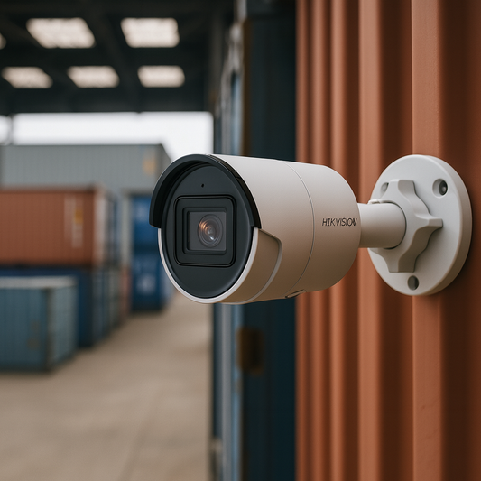 Full System mit HD AcuSense Kameras und NVR, HIKVISION DS-2CD2043G2-IU Bullet IP-Kamera, integriertes Mikrofon, 40 m IR, WDR 120 dB, H.265+, IP67