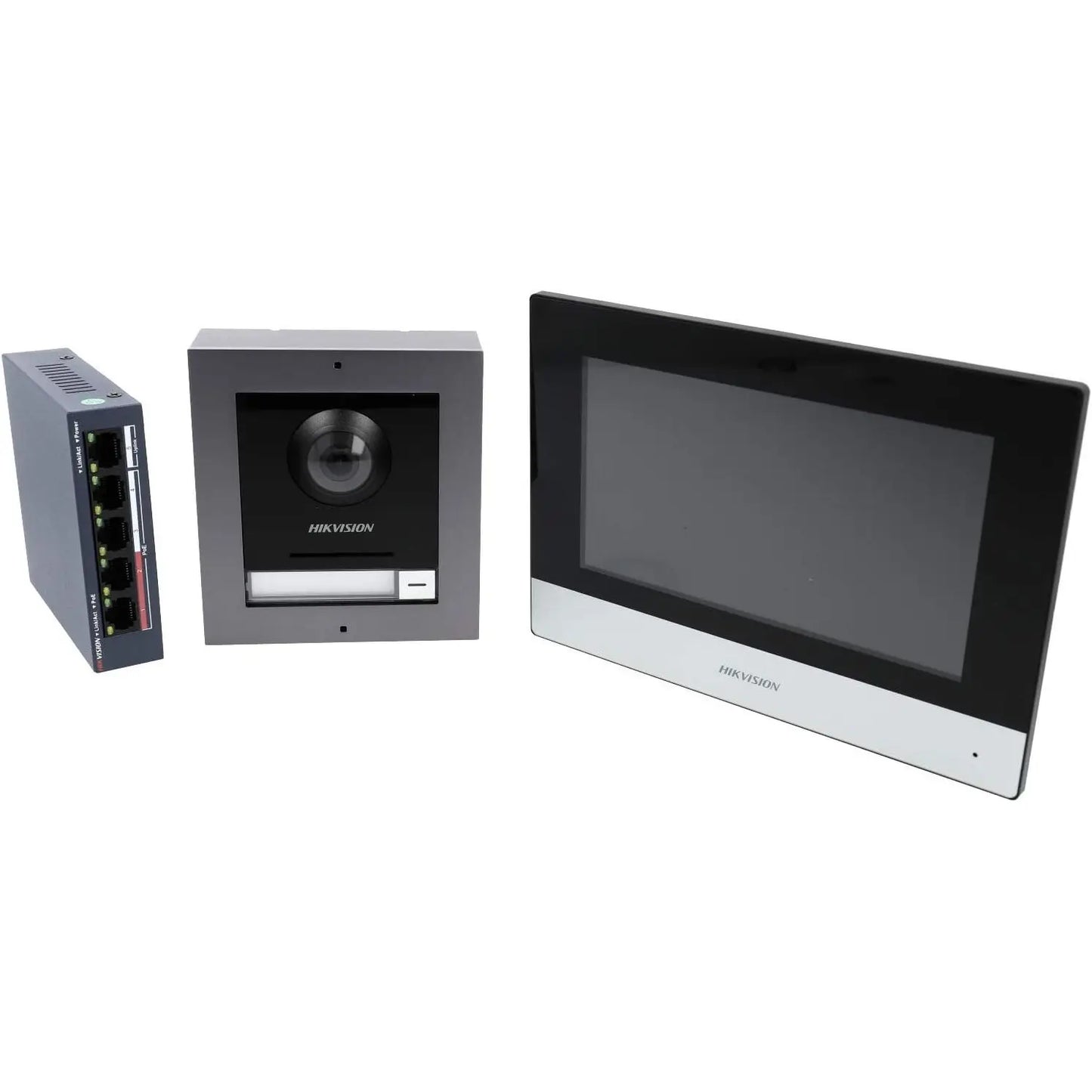 Hikvision Full HD 1080p 2.1MP IP Video Türsprechanlage Set