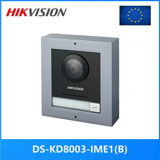 Hikvision DS-KD8003-IME1(B) 2MP IP Video Türstation – Außenmodul mit Nachtsicht, PoE & Gegensprechfunktion