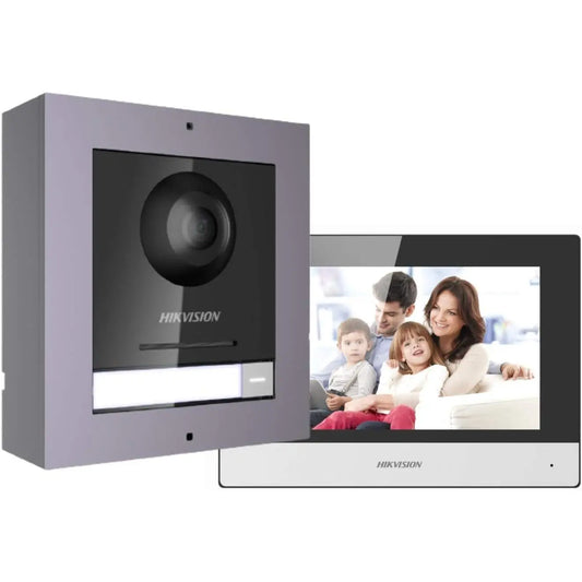 Hikvision Full HD 1080p 2.1MP IP Video Türsprechanlage Set