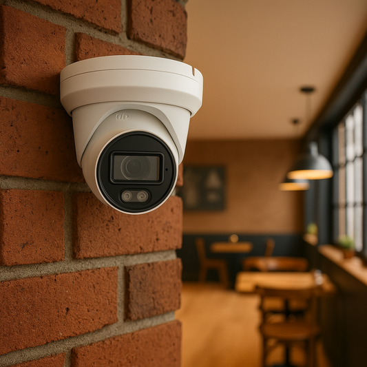 Unitech 8 MP (4K) IP-Überwachungskamera – Farbbilder bei Nacht & intelligente Sicherheit